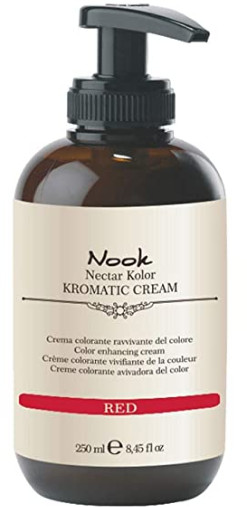 MAXIMA NOOK Nook Nectar Color Kromatic Cream odżywka koloryzująca RED (Intensywna czerwień) 250 ml