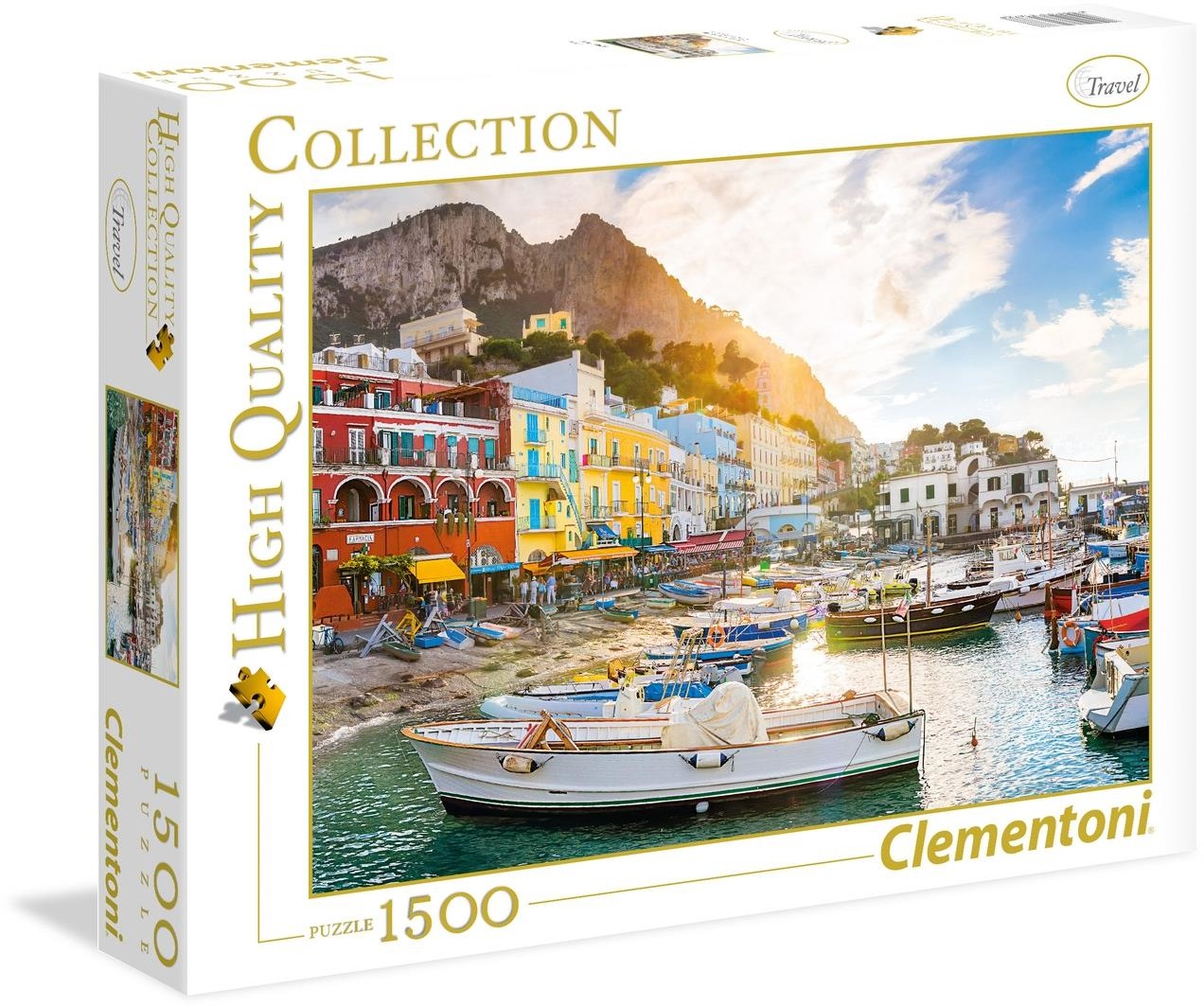 Zdjęcia - Puzzle i mozaiki Clementoni Puzzle 1500 HQ Capri  