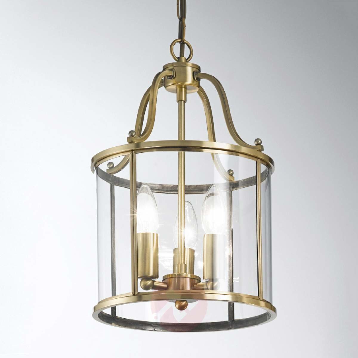 Orion Okrągła lampa wisząca-latarnia RIEKA, 25 cm