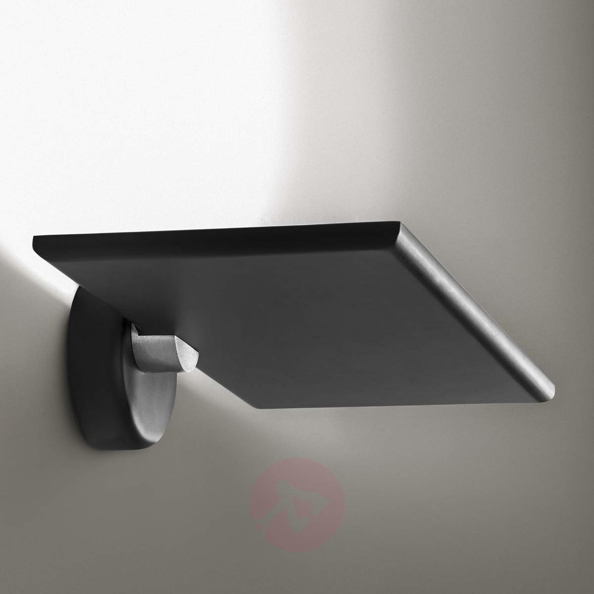 Mocny kinkiet LED GiuUp, 40 W, czarny