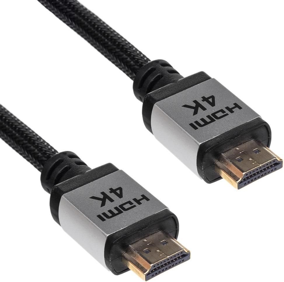 Akyga Kabel HDMI HDMI 10m Czarno-srebrny AK-HD-100P