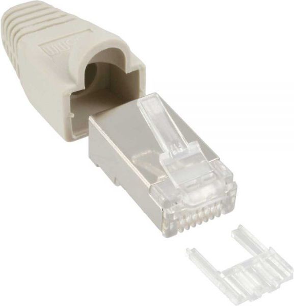 InLine Wtyczka RJ45 8P8C szary 10 szt 74510A 74510A