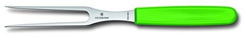 Victorinox nóż kuchenny widelec zielony Blister do smażenia mięsa i 15 cm, 5.2106.15l4b 5210615L4B