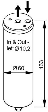 NRF Osuszacz, klimatyzacja NRF 33023