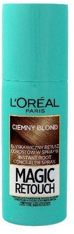 Loreal Magic Retouch Spray do retuszu odrostów nr 4 Ciemny Blond 75ml