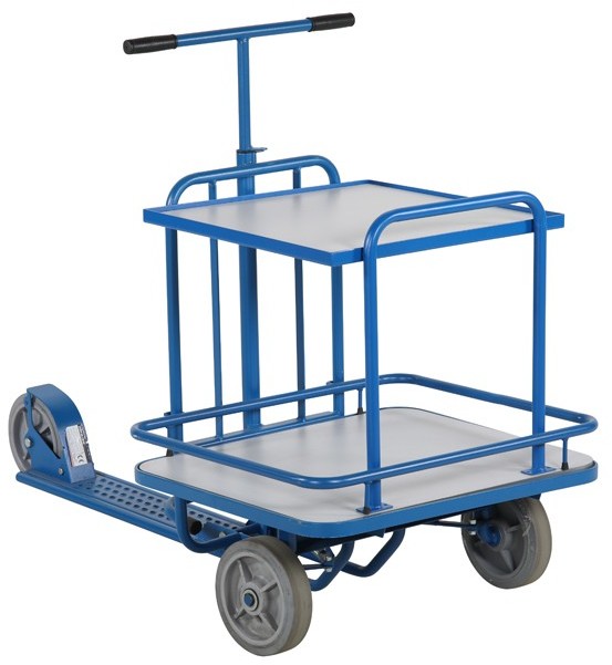 intra.se Swedmach Hulajnoga Przemysłowa - Wózek Dwupółkowy 2