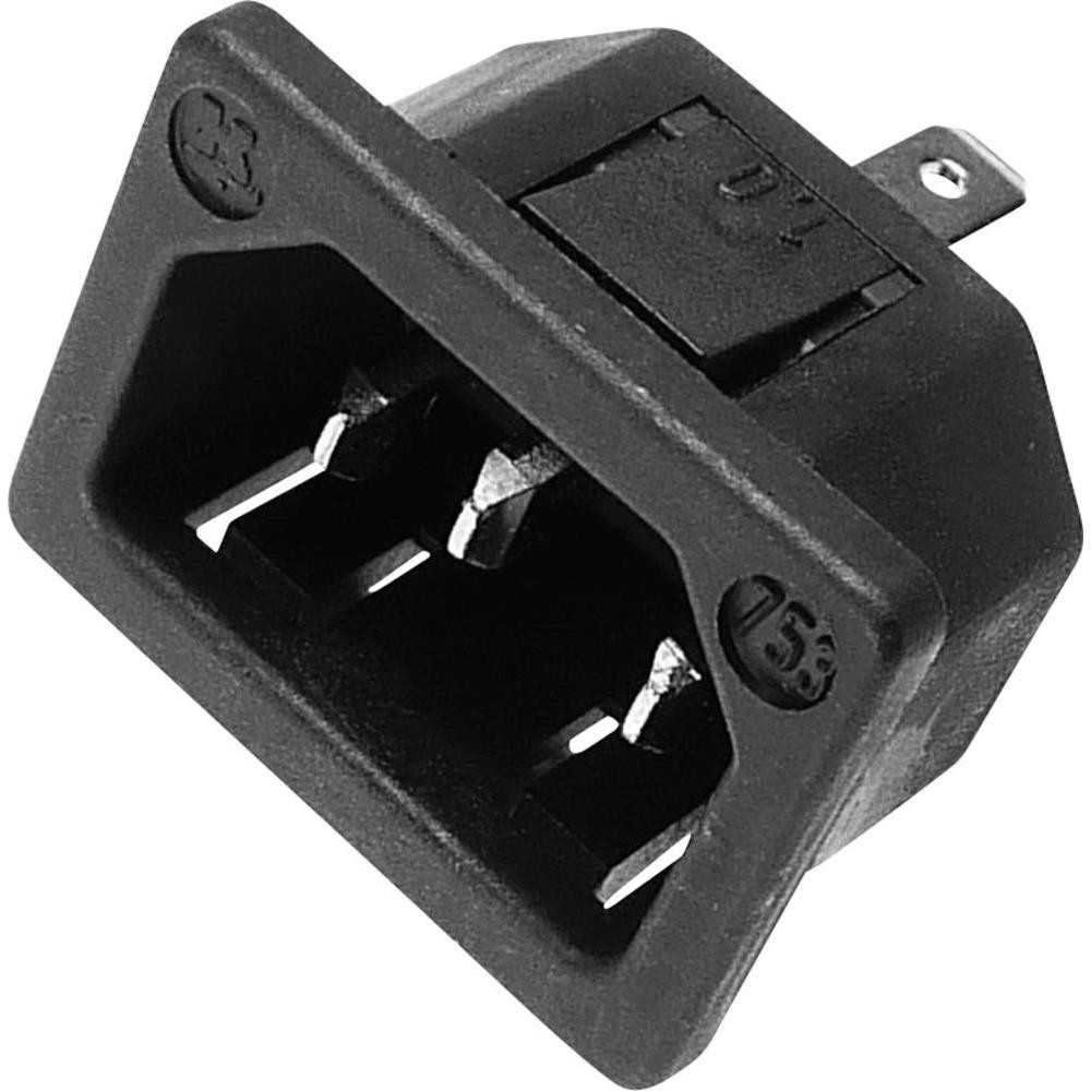 Kaiser Złącze instalacyjne IEC Kaiser 250V 10A czarn 753/sw