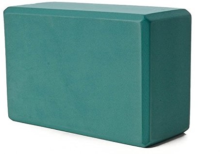 Trendy Sport GmbH und Co.KG Trendy Sport blok do jogi wykonana z pianki, pianki, elektryczny, pomoc przy joga ćwiczenia treningowe, do wyboru różne kolory i wysokości, zielony (Trendy Sport_9012G)