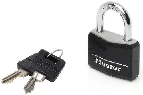 Master Lock 9140eurdblk  powłoka na kłódkę z aluminium z czarnym Vinyl 40 MM FBA_9140BLK