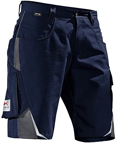 Kubler kübler Workwear pulsschlag Bermuda ciemnoniebieska/antracyt, wielokolorowa