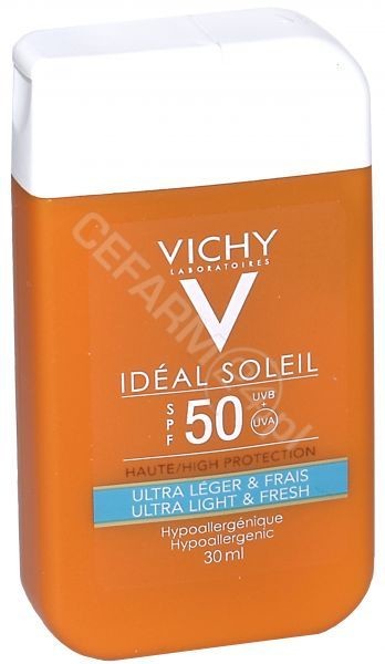 Vichy L'OREAL POLSKA IDEAL SOLEIL Krem ochronny do twarzy i ciała SPF50 pocket size 30 ml 7072576