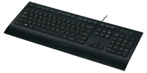 Logitech K280e USB QZERTY włoski Czarny klawiatura klawiatur (USB, biuro, QZERTY, włoski, PC/Server, Standard) 920-005214