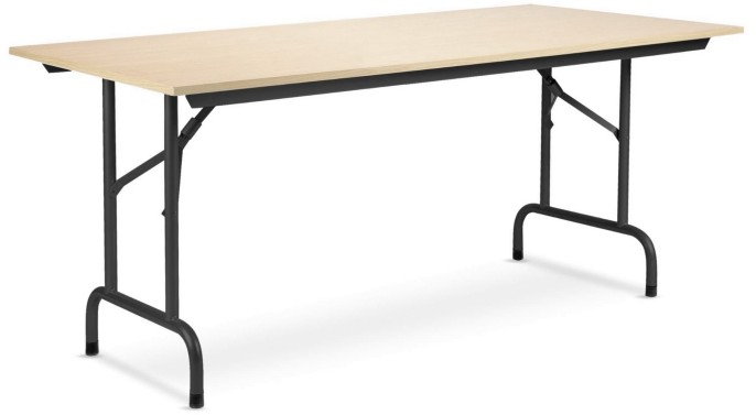 Nowy Styl Stół RICO 4 200x80 buk/czarny cateringowy polski WG102-0702