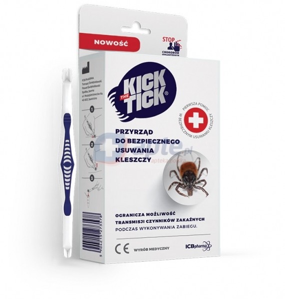 Icb Poland Pharma Kick the Tick przyrząd do bezpiecznego usuwania kleszczy x1 sztuka