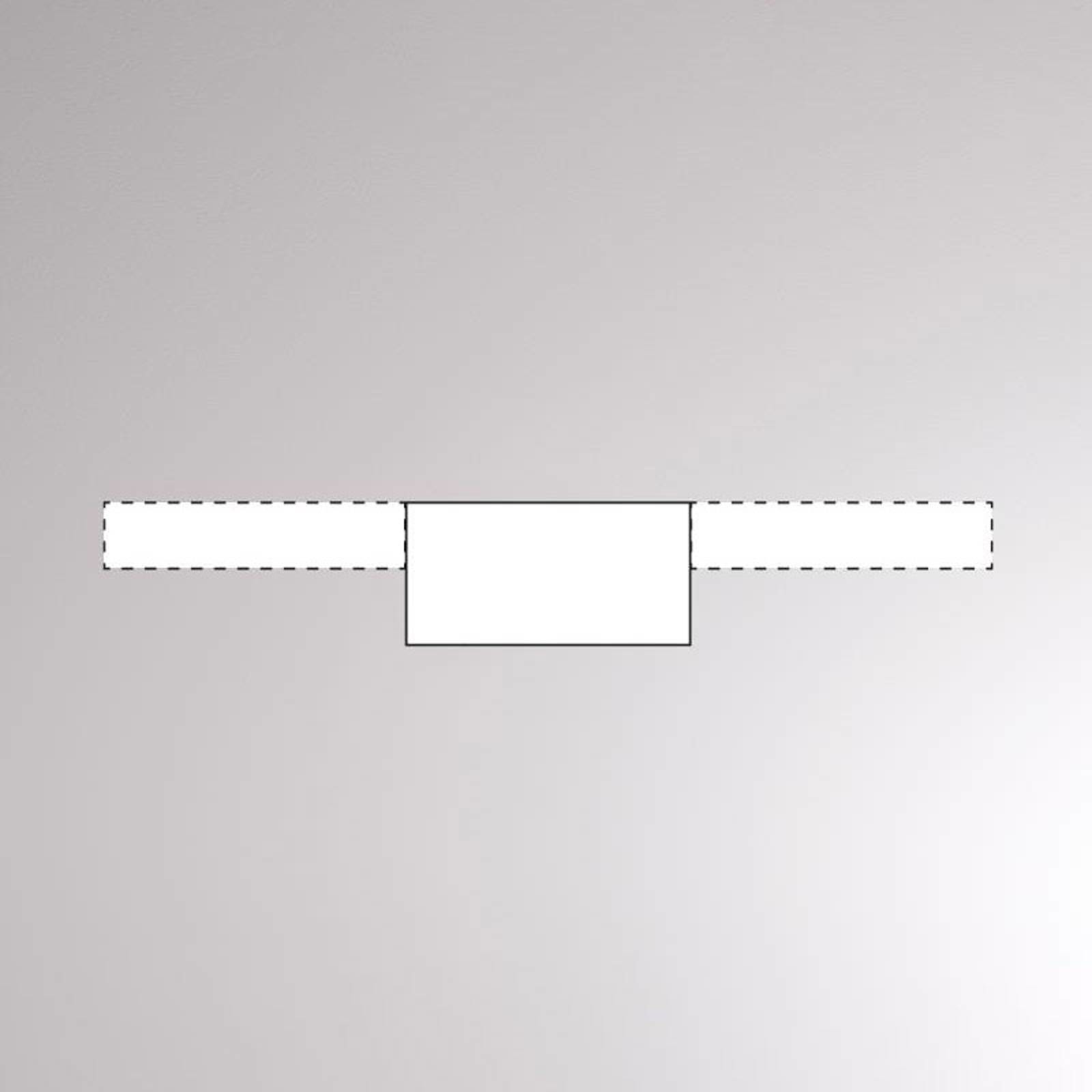 LEDart Molto Luce środkowy szyny Volare rozeta, biały