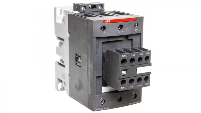 ABB Stycznik mocy 80A 3P 37kW 100-250V ACDC 2Z 2R AF80-30-22-13 1SBL397001R1322 1SBL397001R1322