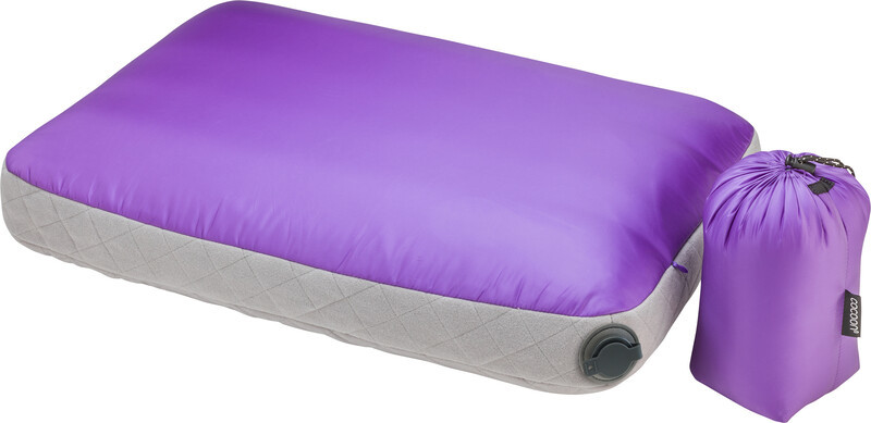 Cocoon Air-Core Pillow Ultralight 40x55cm, fioletowy/szary 2022 Poduszki podróżne