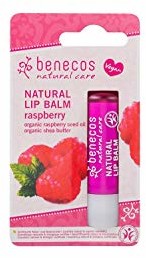 BENECOS natural beauty kosmetyki naturalne - balsam do ust - malinowy - wegański