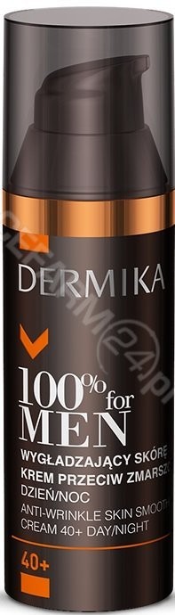 Dermika 100% For Men, przeciwzmarszczkowy krem dla mężczyzn 40+ 50ml