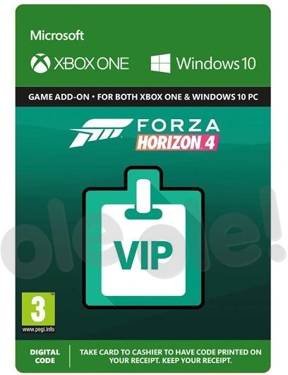 Forza Horizon 4  VIP DLC GRA XBOX ONE wersja cyfrowa