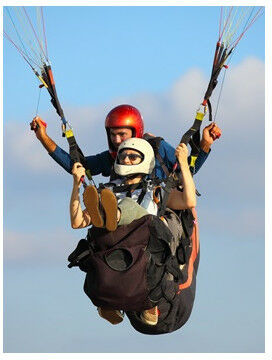 Lot paralotnią  Gliwice P0011287