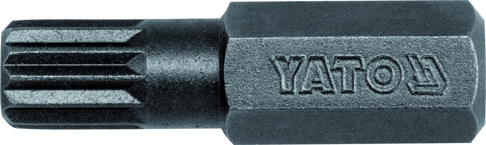 YATO Końcówki wkrętakowe udarowe 8x30 mm spline m8 50 szt YT-7931