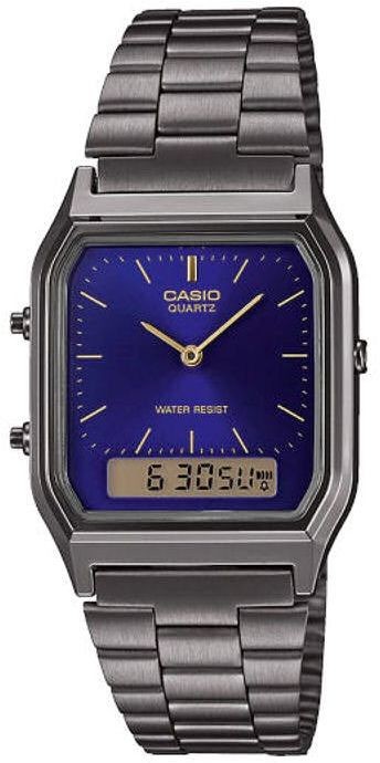 Casio AQ-230EGG-2AE Vintage Iconic - niebieski szary