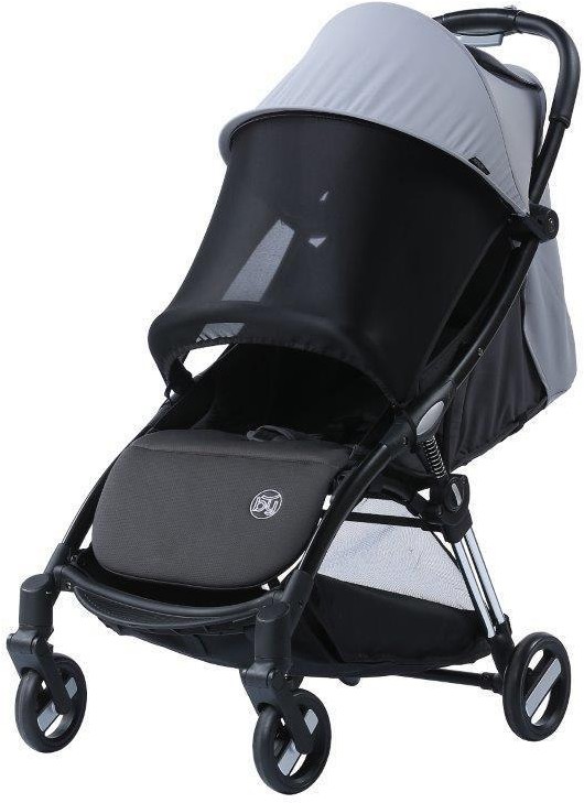 TITANIUM BABY WÓZEK SPACEROWY BEEYU AUTOFOLDING GREY 6070.60