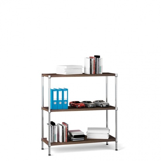 B2B Partner Półka chromowana z półek laminowanych 410041