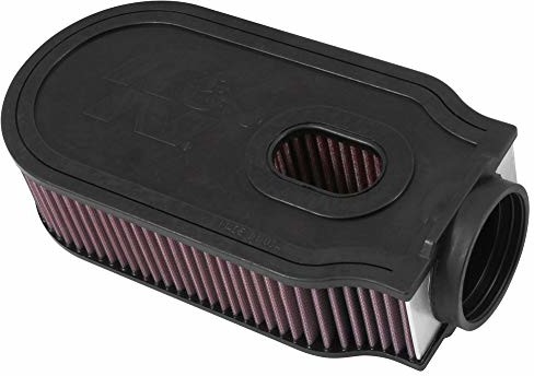 K&N E-0654 filtr powietrza, czerwony E-0654