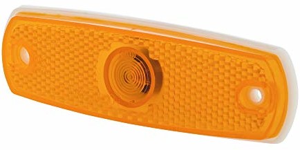 HELLA 2PS 962 964-031 Światła boczne - Halogen - 12V - Zabudowa - Kolor szkła reflektora: żółty - z lewej/z prawej 2PS 962 964-031