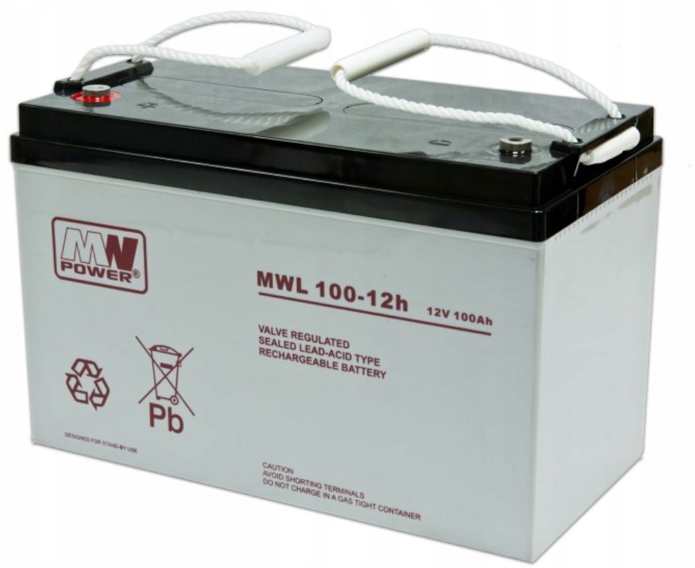 Akumulator Żelowy 12V 100AH Agm Bezobsługowy