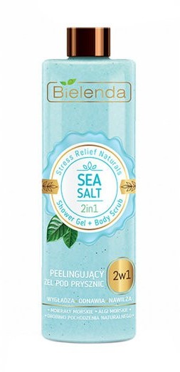Bielenda PEELINGUJĄCY ŻEL POD PRYSZNIC 2W1 SEA SALT 400G 5902169033903