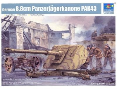 Trumpeter  0857 German 88mm Pak 43/41 MTR-02308