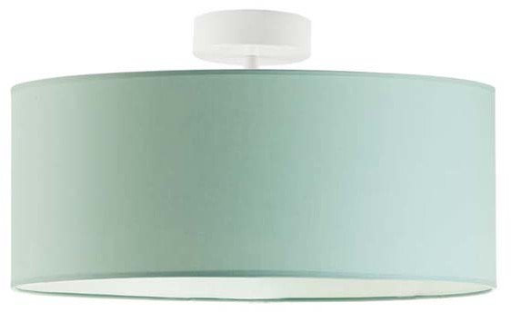 LYSNE Dziecięca lampa wisząca WENECJA fi - 40 cm - kolor miętowy 14627/1 - kolor miętowy