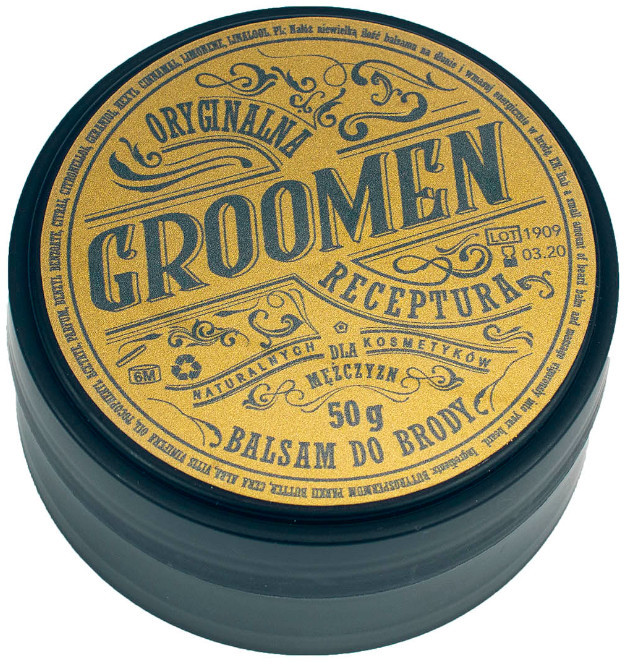 GROOMEN GROOMEN Zestaw EARTH do Brody Olejek 50 ml + Balsam 50 g