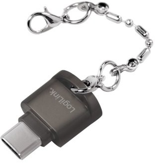 LogiLink cr0039 USB-C to Micro SD Card-Reader jako breloczek do kluczy CR0039