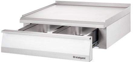 Stalgast stanowisko neutralne nastawne z szufladą 800 mm 9700410