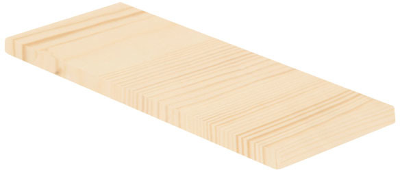 Parapet wewnętrzny 2 7 x 30 x 152 cm świerk surowy B-557-LP-PS SU 152