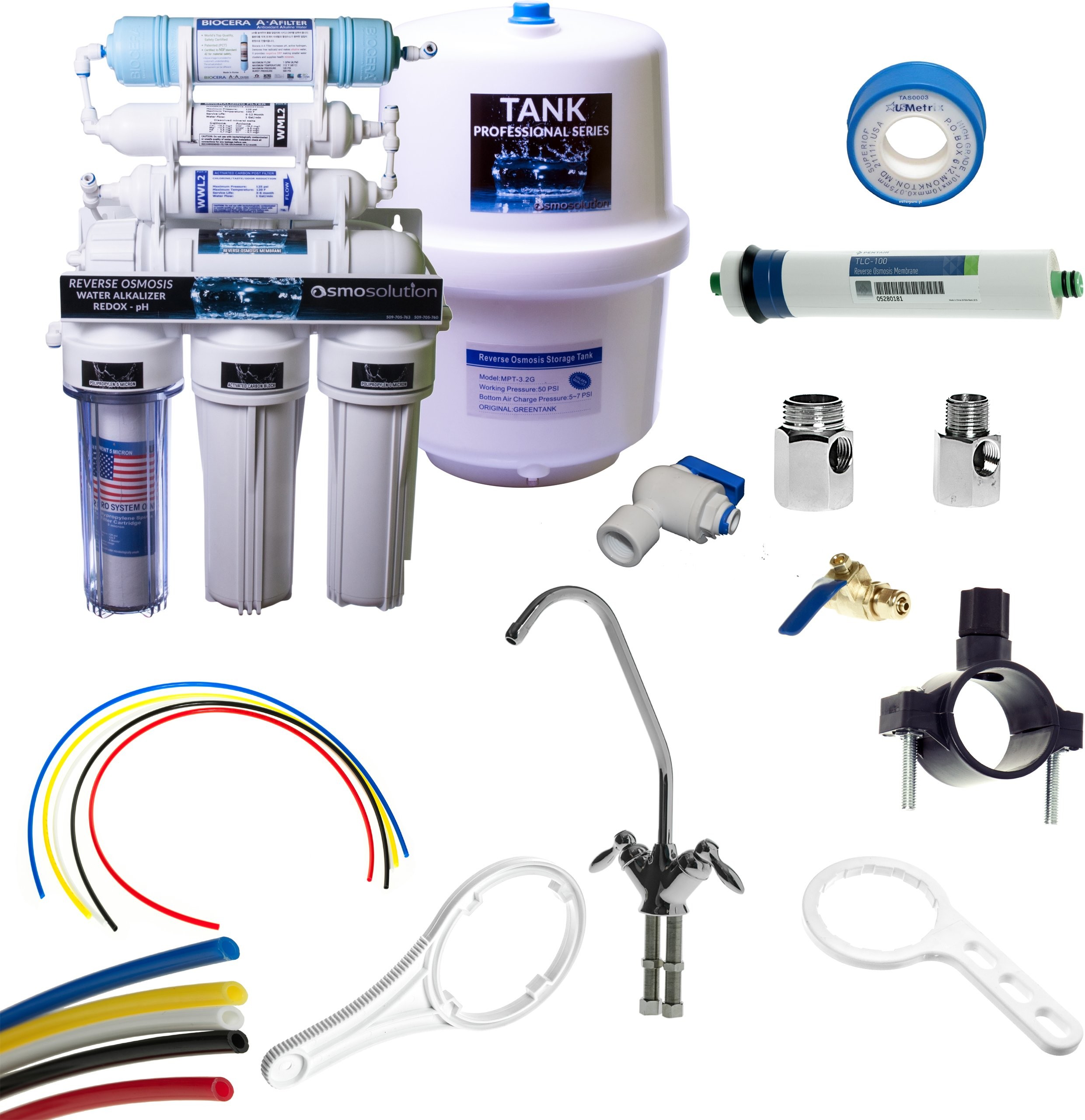 Filtr Do Wody Osmoza RO7 Redox Biocera Alkalizer