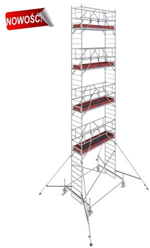 Krause Rusztowanie - STABILO 100 2,5 x 0,75m, wys.rob. 10,50m (774071)