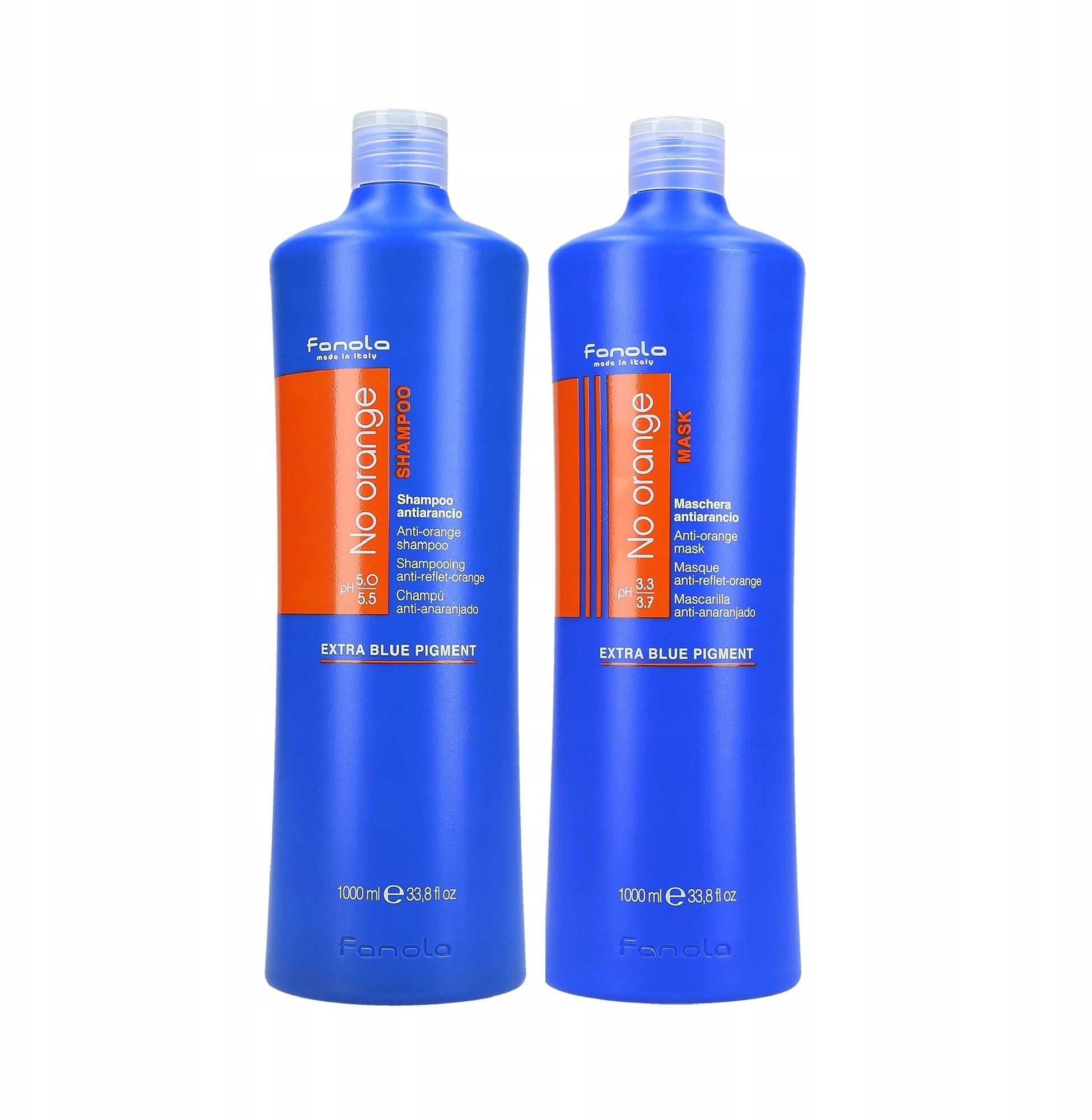 Fanola No Orange Szampon + Maska 2 X 1000ML