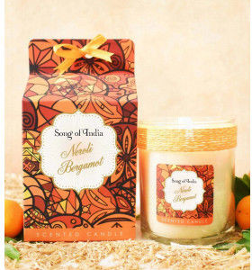 Song Of India Świeca sojowa w szkle - Neroli & Bergamotka - 200g Story Little Pleasures