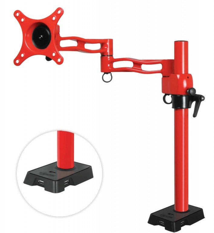 Arctic Z1 Red stojak pod przykręcany do krawędzi biurka ORAEQ-MA007-GBA01 ORAEQ-MA007-GBA01