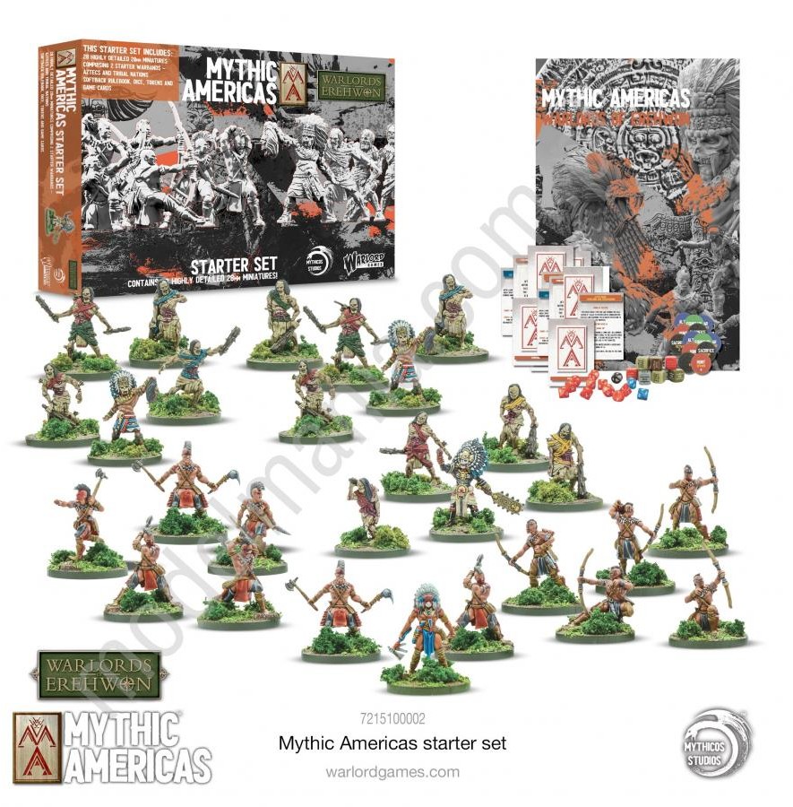 WarlordGames Zestaw startowy Mythic Americas Aztec & Nations  Warlord Games Ltd WarlordGames 721510002