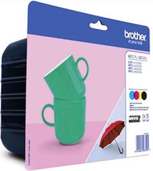 Brother tusze LC-227 cyan magenta yellow black (LC227XLVALBPDR)