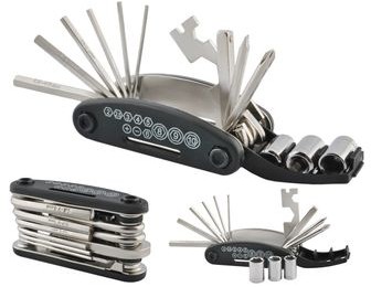 IsoTrade Zestaw Kluczy Rowerowych 16w1 Roweru Imbus Klucz 3309 00003309