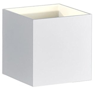 Trio Leuchten lampa ścienna, metal, zintegrowana,,,,, 4.5 W, aluminium/wewnętrzna Biały, 10 x 10 x 10 cm, biały mat, 10  x  10  x  10 cm 223310131 Louis
