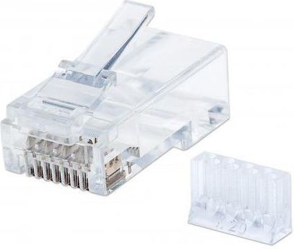 Intellinet Network Solutions Modularstecker RJ45 Cat6 UTP,3-Punkt 90 STk 790604