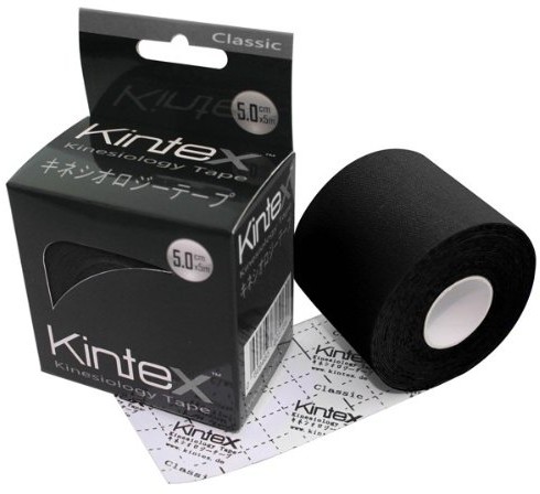 Kintex Classic bawełniana taśma kinezjologiczna, 5 cm x 5 m, instrukcja użytkowania (może nie być dostępna w języku polskim), 5cm x 5cm Kx-Cl-Schwarz